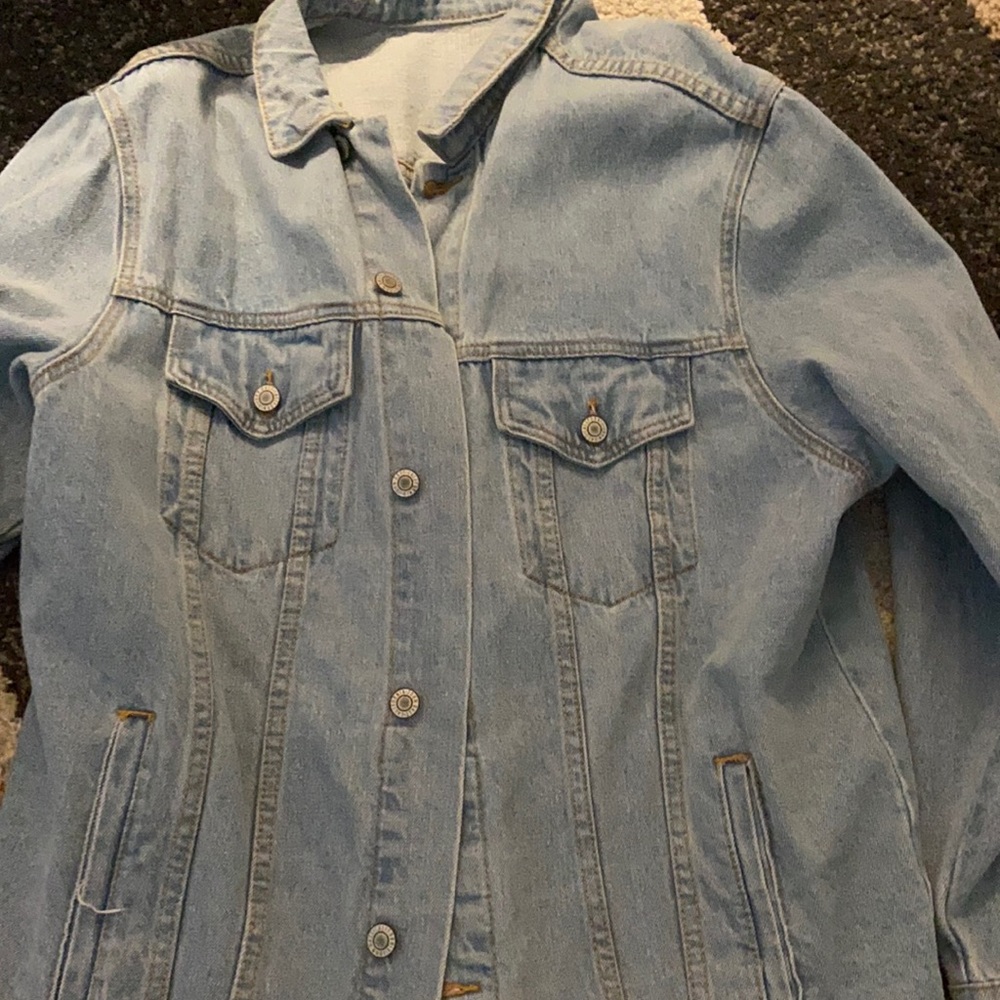 Brandy Melville oversized jean jacket